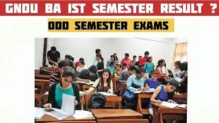 Gndu Ba 1st Semester Result Kab Ayega ? || GNDU Results News || Gndu Latest Updates