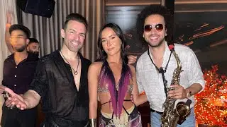 Saxophone & Percussion @ Sushisamba (London)