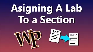 Adding Lab to a Section