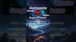 Aries Characteristics. Watch the full video on our channel!