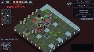 [Into The Breach] Force Mech(x3) - Science Weapons Only :vs Large Goo