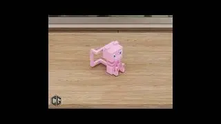 Mew Pok&eacute;mon Voxel Multipart &ndash; 3D Printing Tutorial #shorts  #cg3d