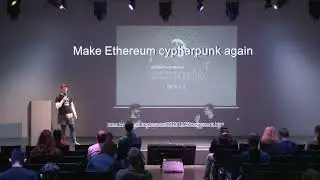 Mykola Siusko - From Surveillance Capitalism to Web3 Privacy Advocacy | d/acc Discovery Day Berlin