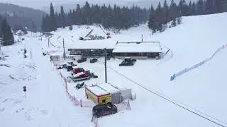 DJI Mini 2 | Pârtia de schi Stâna de Vale (mar. 2022)