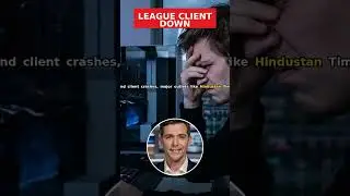 League Client Down: Logins Fail, Clients Crash #Shorts