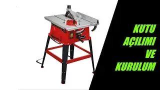 Einhell Tc-Ts 254 Eco Tezgah Testere Kutu açılışı ve kurulumu 2021(Einhell Tc-Ts 254 Eco Review)