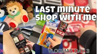 VLOGMAS 2022 // LAST MINUTE CHRISTMAS SHOPPING // STOCKING STUFFERS, GIFTS & MORE // 5 DAYS OF XMAS