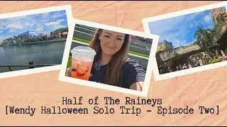 Orlando Solo Trip | Episode 2 | Universal Studios | Islands of Adventure | Halloween Horror Nights