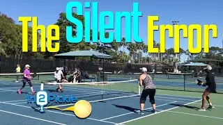 FIX this flaw in your pickleball game - Get to the No Volley Zone line - In2Pickle