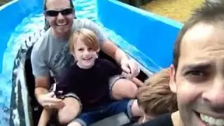 Log flume