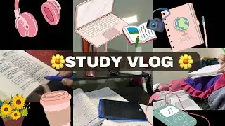 Study vlog 🌼✨#studyvlog #studymotivation #11thgrader #trending #studyvideos #dayinmylife