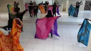 Ana Claudia Borges - Coreografia dança com véu