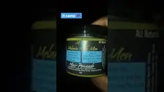 Melanin Rich Men Pomade