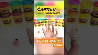 Captain underpants finger family song #captainunderpants #learnfun #fingersong #daddyfingersong