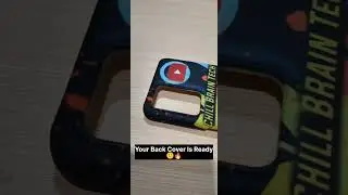 Smartphone Back Cover Print Photo And Order Online😳 Super Amazing Idea #shorts #viral #manojsaru