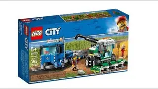 LEGO CITY 60223 Harvester Transport Speed Build for Collectors  Collection Great Vehicles