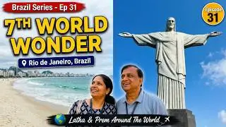 Struck by Lightning 6 Times a Year! ⚡ Christ the Redeemer Rio | Episode 31 #rio #christtheredeemer