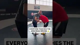 Vito says almost everyone teaches the arm drag wrong. Here&rsquo;s the way. Presented by @AthletesOcean