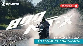 La CFMOTO 800MT-X ha llegado a RD 🇩🇴  y la hemos puesto a prueba en TODO TIPO DE TERRENO!