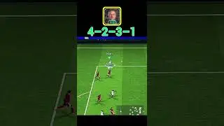 Hansi flick 4&ndash;2&ndash;3&ndash;1 best formation in eFootball 2026 #efootball #shorts #formation #pes