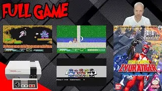 Kyoryu Sentai Zyuranger - Nintendo Nes Gameplay With Xenogear99 [Full Game] [JAP-ENG] [4K 60FPS]