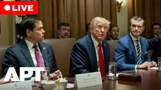 LIVE | Trump Hosts Cabinet Meeting Amid Chaos Over ICE Raids and Border Control Killings | APT