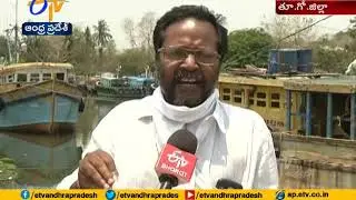 Fishermen's facing problems due to lockdown at East Godavari District