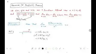 Squeeze theorem,  epsilon-delta definition for two variables
