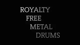 Metal Drums Track 125 BPM Ice Breaker Free #HeavyMetalDrums
