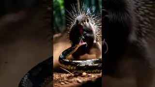 snake or sahi (Porcupine) ki Story #Arushaicreater  समझदारी और आत्मरक्षा, ताकत से भी बड़ी होती है।