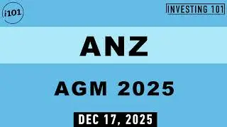 ANZ Group Holdings Limited AGM 2025