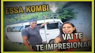 Você não imagina o que tem nessa Kombi Camper | Tour completo