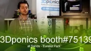 3Dponics at CES 2015