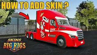 HOW TO ADD SKIN Truck Simulator Big Rigs