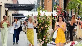[4K]🇺🇸NYC Summer Walk🗽Meatpacking District to West Village in Manhattan😎💛Hot Spots | July 20