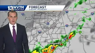Unsettled weather next week