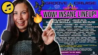 Groove Cruise Miami 2023 Line Up Review 🤯 (With Song Examples)