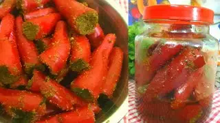 Secret spice mix for perfect red chilli pickle | lal mirch aachar | pickle recipe@Spoon Kitchen Mix 