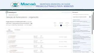 PREG&Atilde;O ELETR&Ocirc;NICO FMS N. 90065/2025