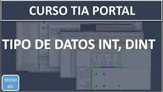 Tipo de datos INT y DINT TIA Portal definición y cómo utilizarlos