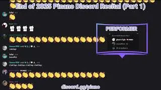 End of 2025 Pinano Discord Recital (Part 1)