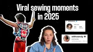 2025's most VIRAL sewing video? and who's teaching us to sew in 2026 SEWING PODCAST