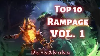 Top 10 RAMPAGES by PRO PLAYERS (Rampaging Pubs 1)