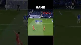 Luis Suarez Low Free Kick Goal Recreated in FIFA #fifa #fc25 #fifa23 #football #fut #gaming #shorts