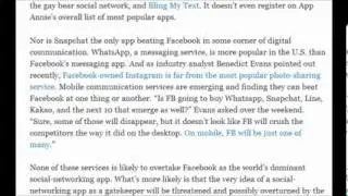 [HD] ALERT NEWS Snapchats $3 Billion Rejection and the Great Facebook Unbundling