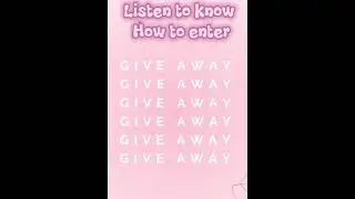 Giveaway time #giveaway