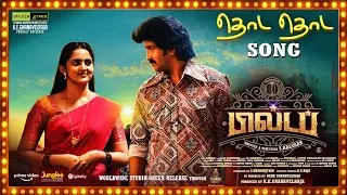Thoda Thoda | Lyrical Video | 80's Build up | SANTHANAM | S Kalyan | K.E. Gnanavelraja | Ghibran