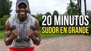 Rutina de 20 Minutos para Sudar en Grande