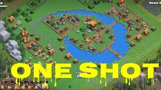 One shot on non defult wizard valley😳🔥