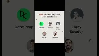 Discover Top 5 YouTube Channels To Learn Data Science || Shorts